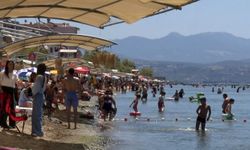 Bursa’da sıcaklardan bunalan sahillere koştu