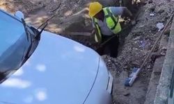 Bursa’da kazı çalışmasında şaşırtan görüntü