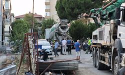 Beton mikserinin altında kalan kadın hayatını kaybetti