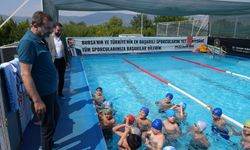 Gürsulu çocuklara ücretsiz yüzme kursu