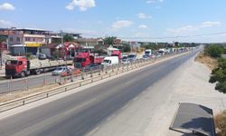 Bursa-İzmir yolunda yangın