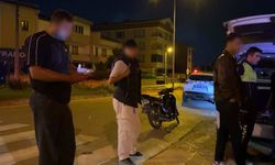 Bursa’da 5 ihlal tek denetimde çıktı: Motosikleti bırakıp yürüyerek gitti