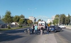 Adıyaman'da otomobil ile motosiklet çarpıştı: 1 yaralı