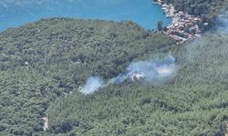 Akyaka'da korkutan yangın hızlı müdahaleyle söndürüldü
