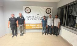 Akyurt'ta polisten kaçan 5 şüpheli yakalandı