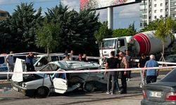 Ankara'da trafik kazası: 1 ölü, 2 yaralı