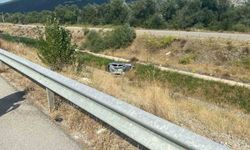Anne ve 2 yaşındaki oğlu kazada yaralandı