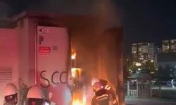 Aşırı yüklenme, trafoyu alevlere teslim etti
