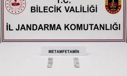 Bilecik'te otomobilde metamfetamin ele geçirildi