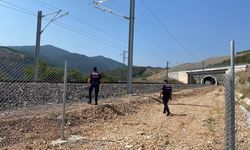 Bilecik'te YHT hattında güvenlik kontrolü