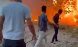 Birecik'te korkutan yangın