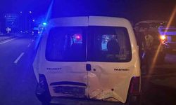 Bolu'da otomobil ile hafif ticari araç çarpıştı: 2 yaralı
