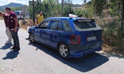 Bolu'da otomobille çarpışan motosikletin sürücüsü yaralandı