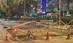 Burdur'da belediyenin gece yaptığı yol çalışması vatandaş talebiyle polis tarafından durduruldu