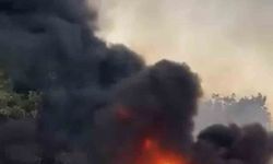Bursa'da hurdalık alanda yangın