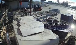 Bursa'da motosikletteki 2 kişi ölümden böyle döndü