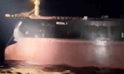 Çanakkale Boğazı'nda makine arızası nedeniyle sürüklenen tanker kurtarıldı