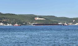 Çanakkale Boğazı'ndan geçen genel kargo gemisi makine arızası yaptı