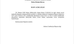 CHP'li Milletvekili Yazgan hakkında taciz iddiasıyla re'sen soruşturma başlatıldı