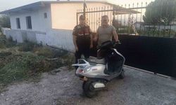 Çine'de çalınan motosiklet JASAT çalışmasıyla bulundu