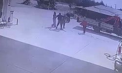 Denizli'de silah zoruyla genç kızın kaçırılma anlarına ait görüntüler ortaya çıktı