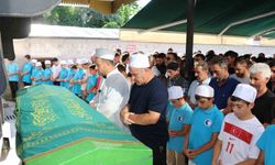 Dere yatağında oluşan gölet Ertuğrul'un mezar oldu