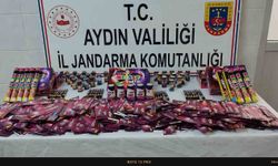 Didim'de işletmede 4 bin 630 adet yanıcı ve yakıcı madde ele geçirildi