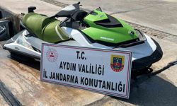 Didim'de jet ski ile düzensiz göçmen taşırken yakalandı