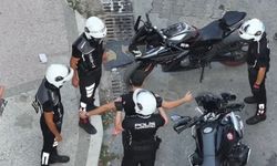 Edirne'de motorlu narkotik polisleri sahada