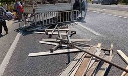 Elazığ'da kamyonet takla attı: 2 yaralı
