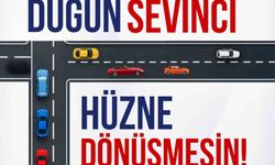 Erzurum Emniyeti'nden 'Düğün Konvoyu' uyarısı: 'Sevinç hüzne dönüşmesin'
