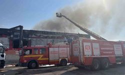 Gaziantep'te fabrika yangını söndürüldü