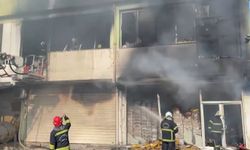 Gaziantep'te korkutan iş yeri yangını