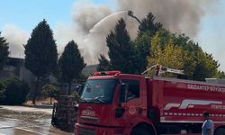 Gaziantep'teki fabrika yangını söndürüldü