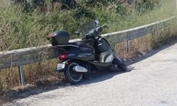 Hafif ticari araç ile motosikletin çarpıştığı kazada 1 kişi yaralandı