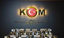 İş yerinde 15 bin 80 adet doldurulmuş makaron ele geçirildi