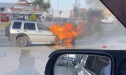 Kastamonu'da cipte çıkan yangını itfaiye söndürdü