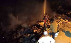Kastamonu'da iki katlı ev yandı, aile pencereden atlayarak kurtuldu