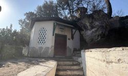 Kazdağları'ndaki yangın türbeye ulaşmadan söndürüldü