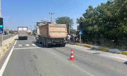 Keşan'da tırın çarptığı yaya yaralandı