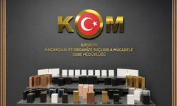 Kırşehir'de kaçak parfüm ve elektronik ürün ele geçirildi