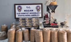 Kozan'da tütün operasyonu: 1 tutuklama