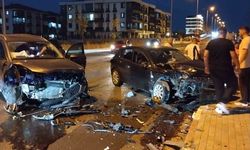 Lüleburgaz'da otomobil ile SUV araç çarpıştı: 8 yaralı