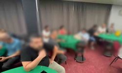Manisa'da düğün salonu görünümlü kumarhaneye baskın