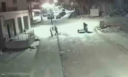 Motosikletli hırsızlar önce kameraya sonra polise yakalandı