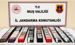Muş'ta 825 bin TL değerinde sahte marka ürün ele geçirildi