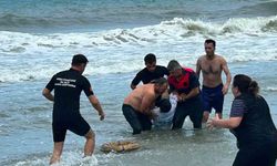 Ordu'da yasağa rağmen denize giren 2 kardeş boğulma tehlikesi geçirdi