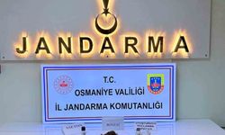 Osmaniye'de jandarmadan patlayıcı ve silah operasyonu