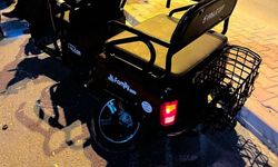 Otomobil ile üç tekerlekli motosiklet çarpıştı: 2 yaralı