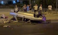 Otomobil park halindeki araca çarptı: 5 yaralı